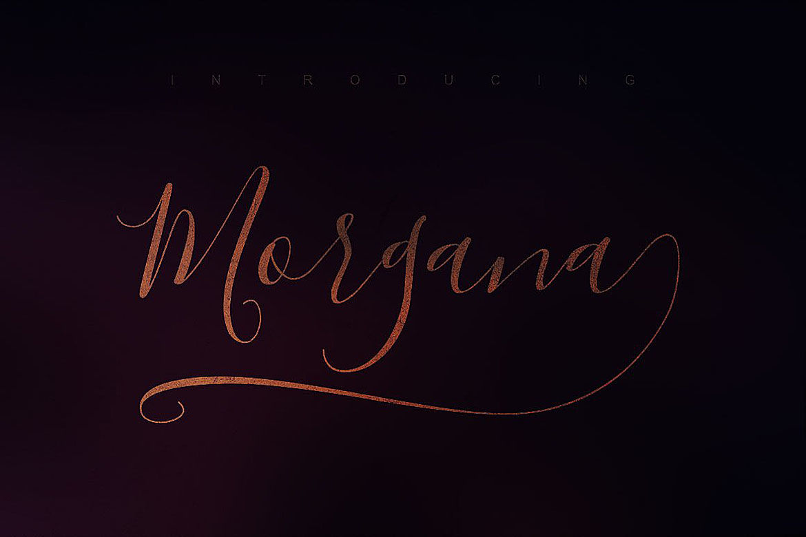 Morgana Script Font By Cruzine Design Thehungryjpeg Com