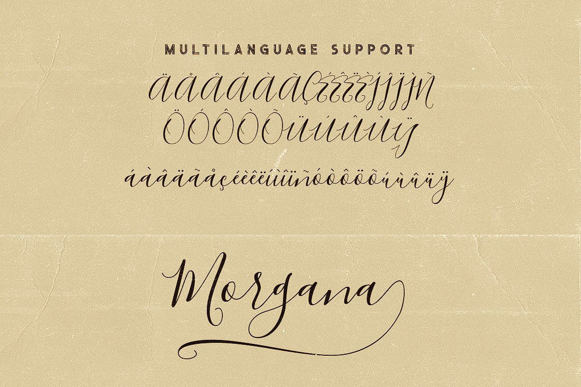 Morgana Script Font By Cruzine Design Thehungryjpeg Com