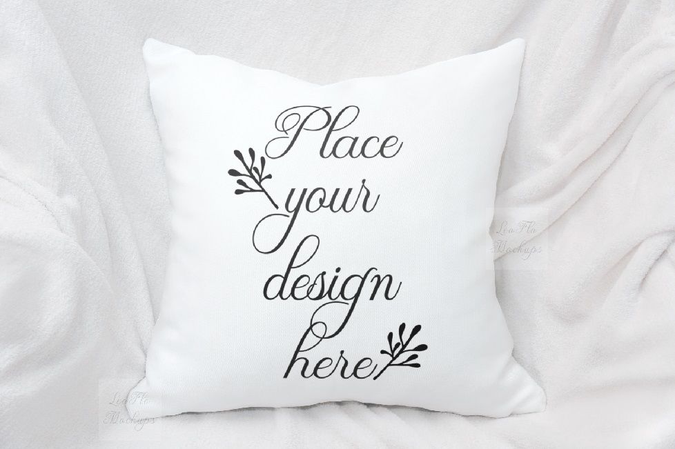 Download Pillow mockup square psd pillows mock up sublimation By ...