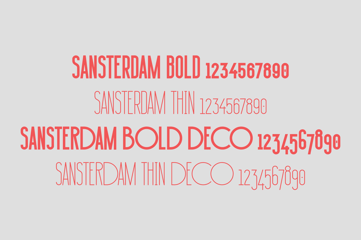 Sansterdam Bold And Thin By Nrey Thehungryjpeg Com