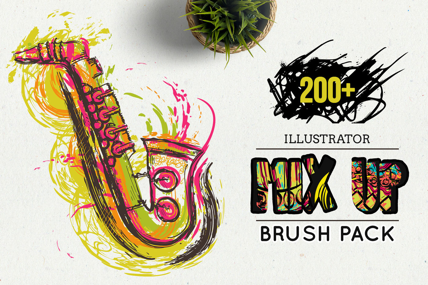 Grunge Brush Lettering XOXO Doodle Style Graphic by Devita Ayu