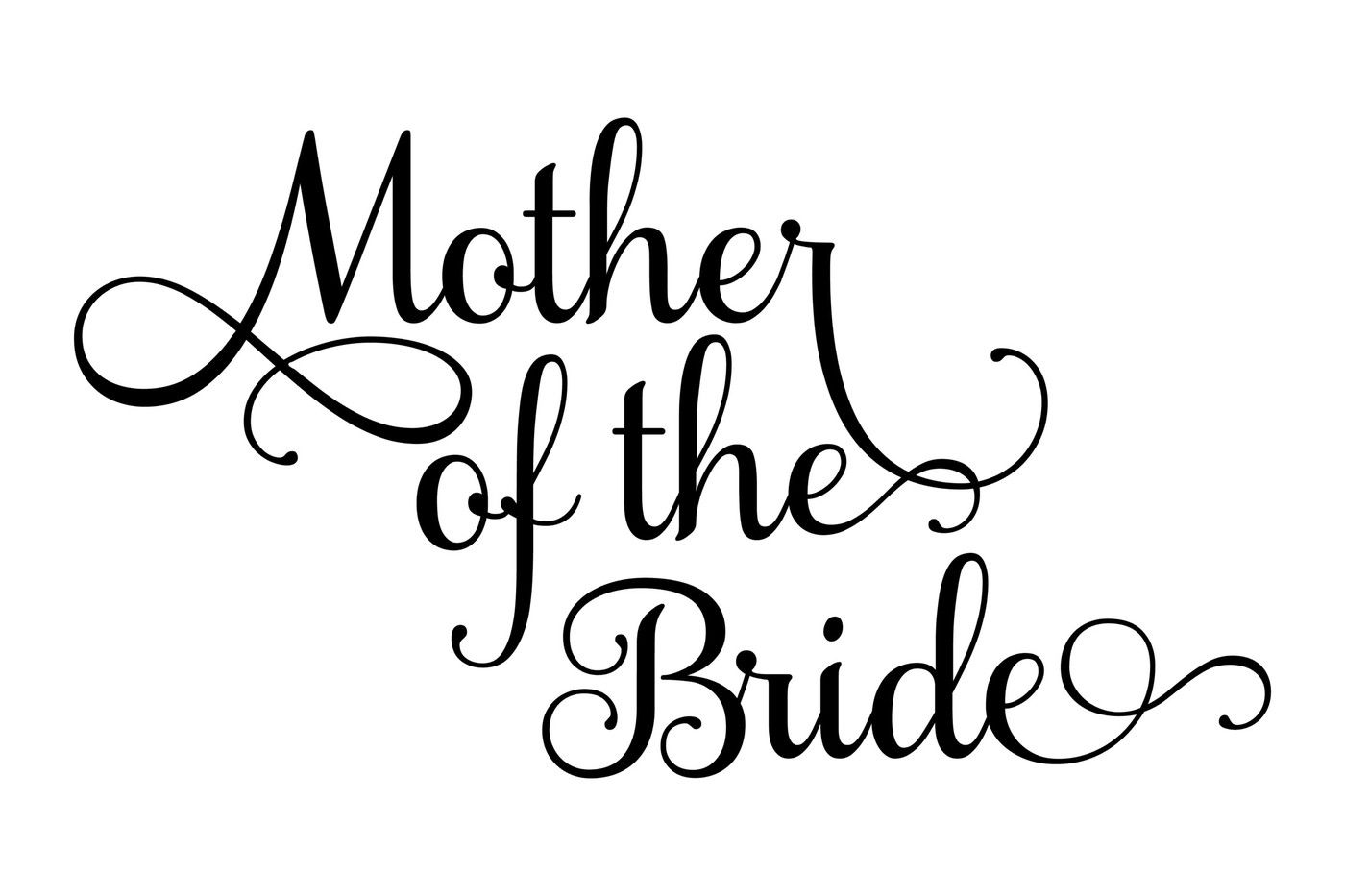 Mother Of The Bride Svg By Studio 26 Design Co Thehungryjpeg Com