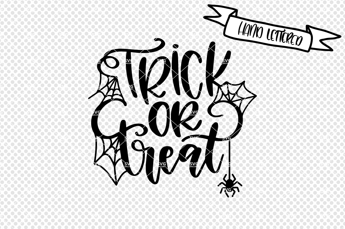 Trick Or Treat Svg Cut File Halloween Svg By Svg Gallery Thehungryjpeg Com