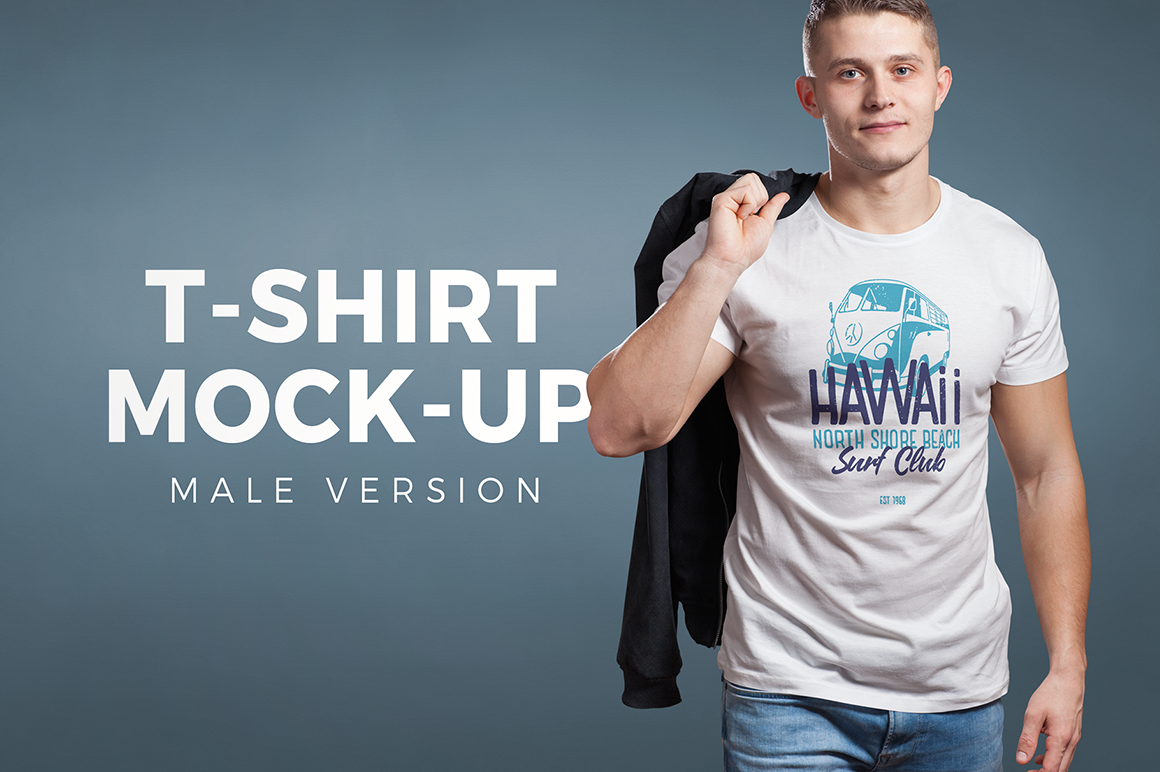 Realistic T Shirt Mockup Psd