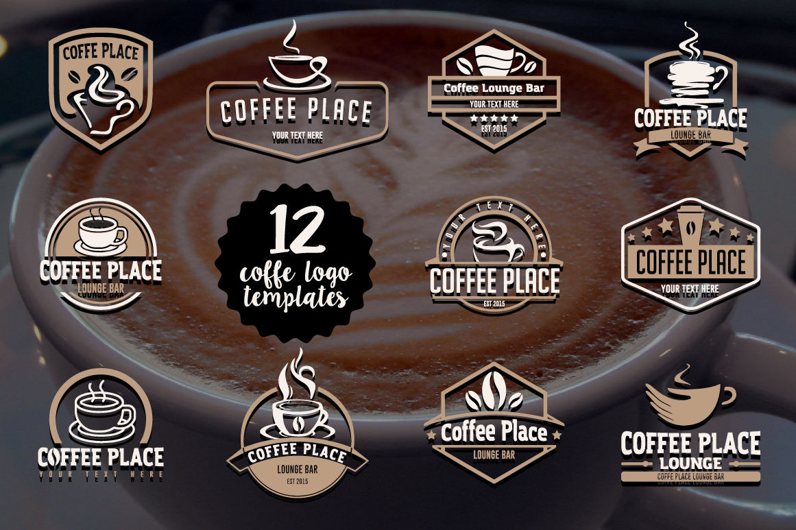 Download 12 Coffee Logo Templates By Artha Graphic Design Studio Thehungryjpeg Com