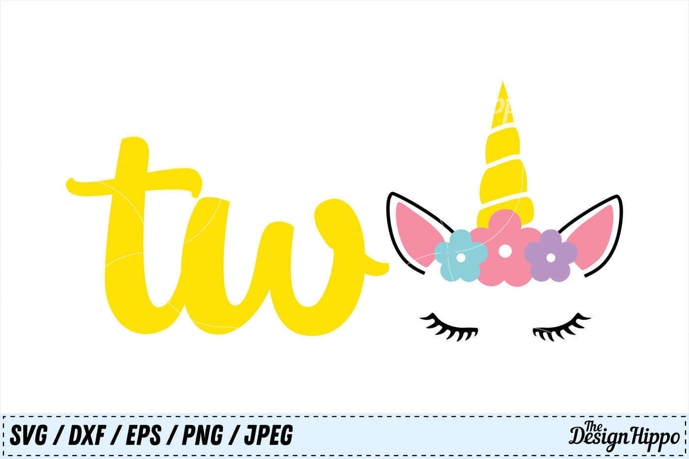 ori 3481339 684ea0d99a339e66298b00b9e7542605ed4534e9 unicorn svg two svg 2nd birthday svg birthday png 2nd dxf cut file