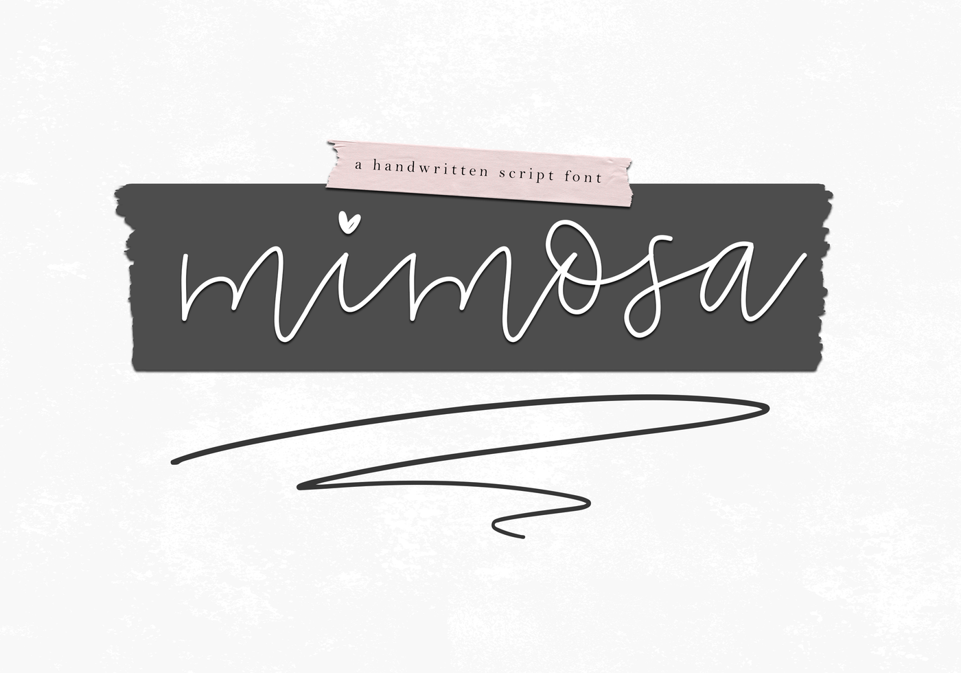 Mimosa A Handwritten Script Font By Ka Designs Thehungryjpeg Com