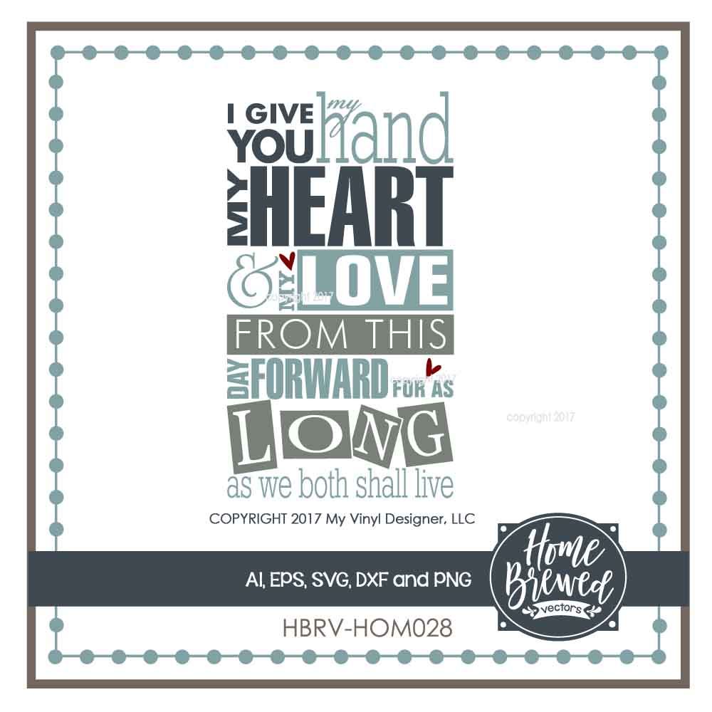 Free Free 294 Wedding Vows Svg SVG PNG EPS DXF File