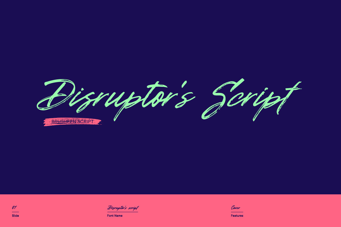 Disruptor S Script By Pinata Thehungryjpeg Com