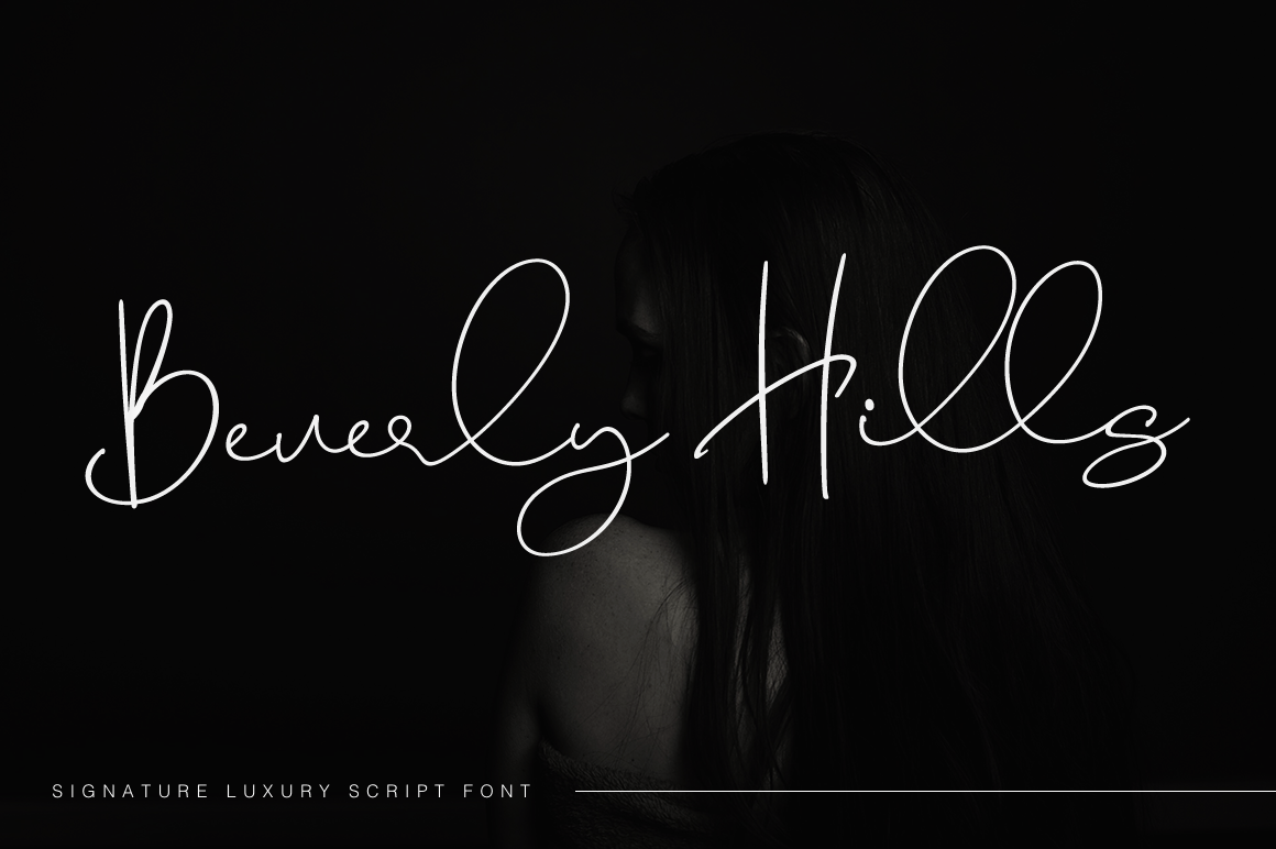 Beverly Hills By Larin Type Co Thehungryjpeg Com