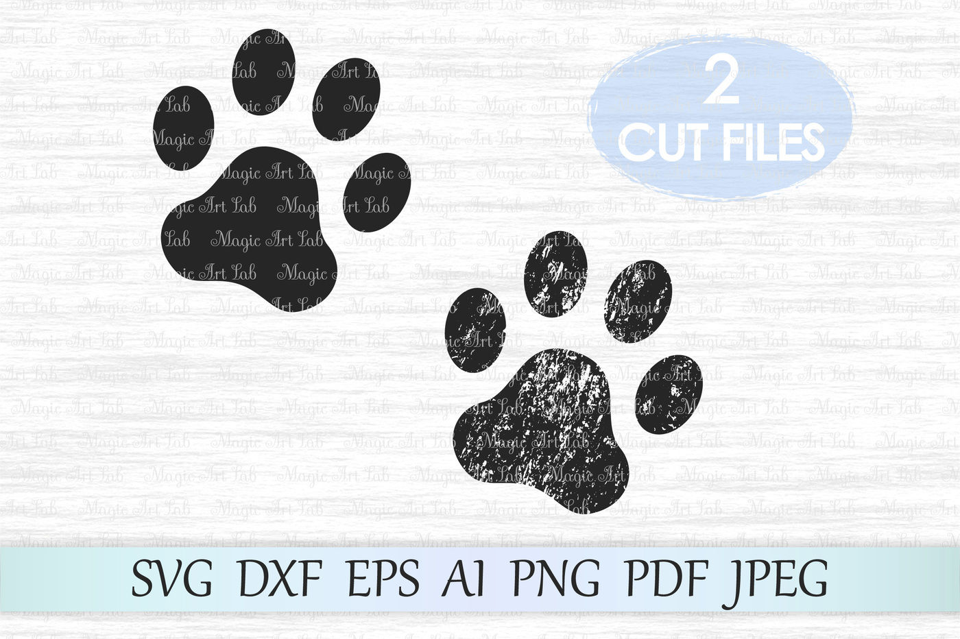 Dog paw SVG, Paw print SVG, Paw svg file, Paw cut file, Clipart By