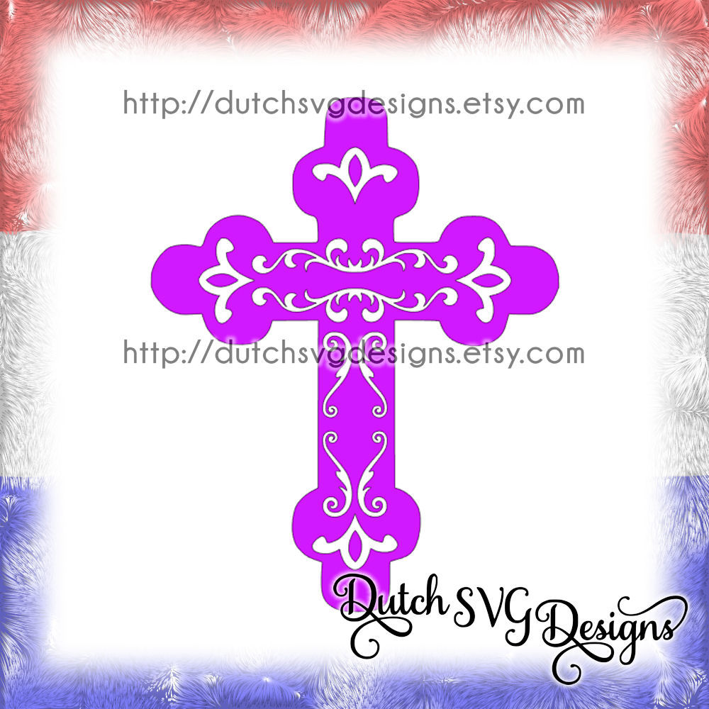 Download Decorative Religious Cross Cutting File Cross Svg Cricut Svg By Dutch Svg Designs Thehungryjpeg Com