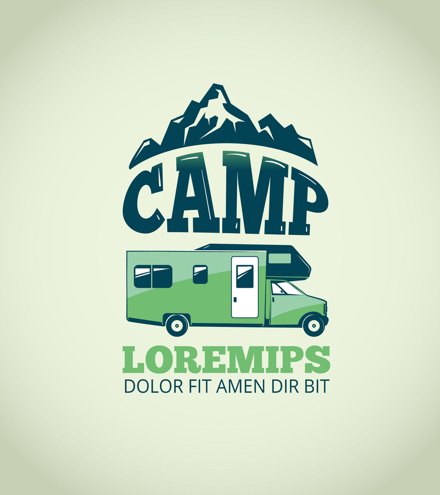 Camping wilderness adventure vector background By Microvector ...