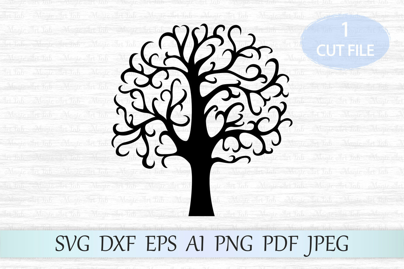 Download Tree svg, Family tree svg file, Black tree clipart, Tree ...