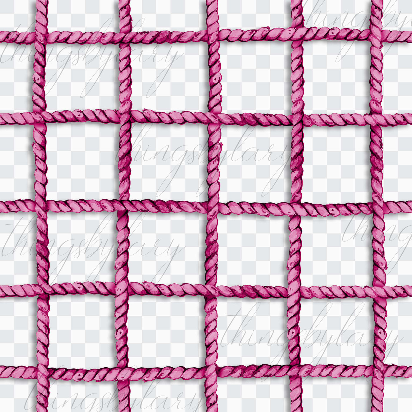 Free: Rope Net Seamless Pattern 