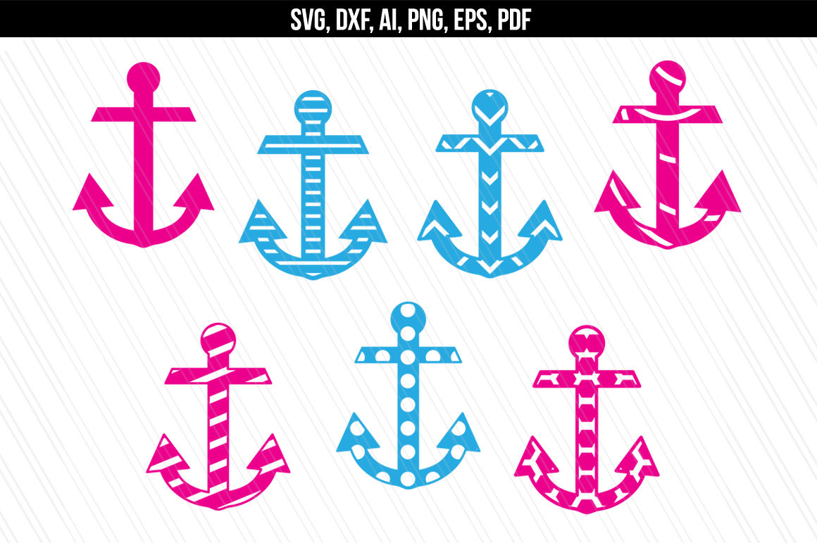 Download Anchor svg cutting files, Nautical svg, Cricut silhouette By AivosDesigns | TheHungryJPEG.com