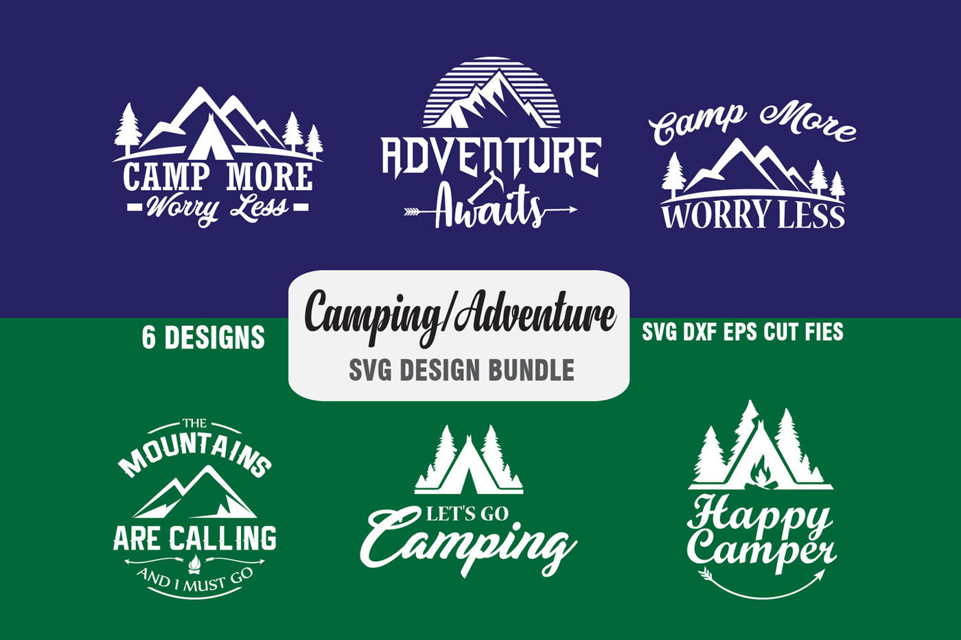 Camping Adventure Iron On Designs Svg Dxf Png Eps By Powervector Thehungryjpeg Com