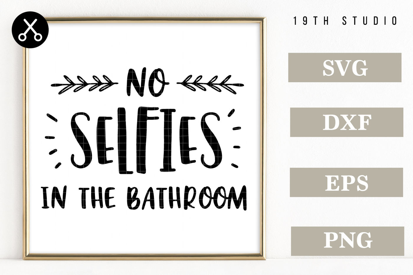 Funny Bathroom Signs SVG Bundle | M32 By 19TH STUDIO | TheHungryJPEG.com