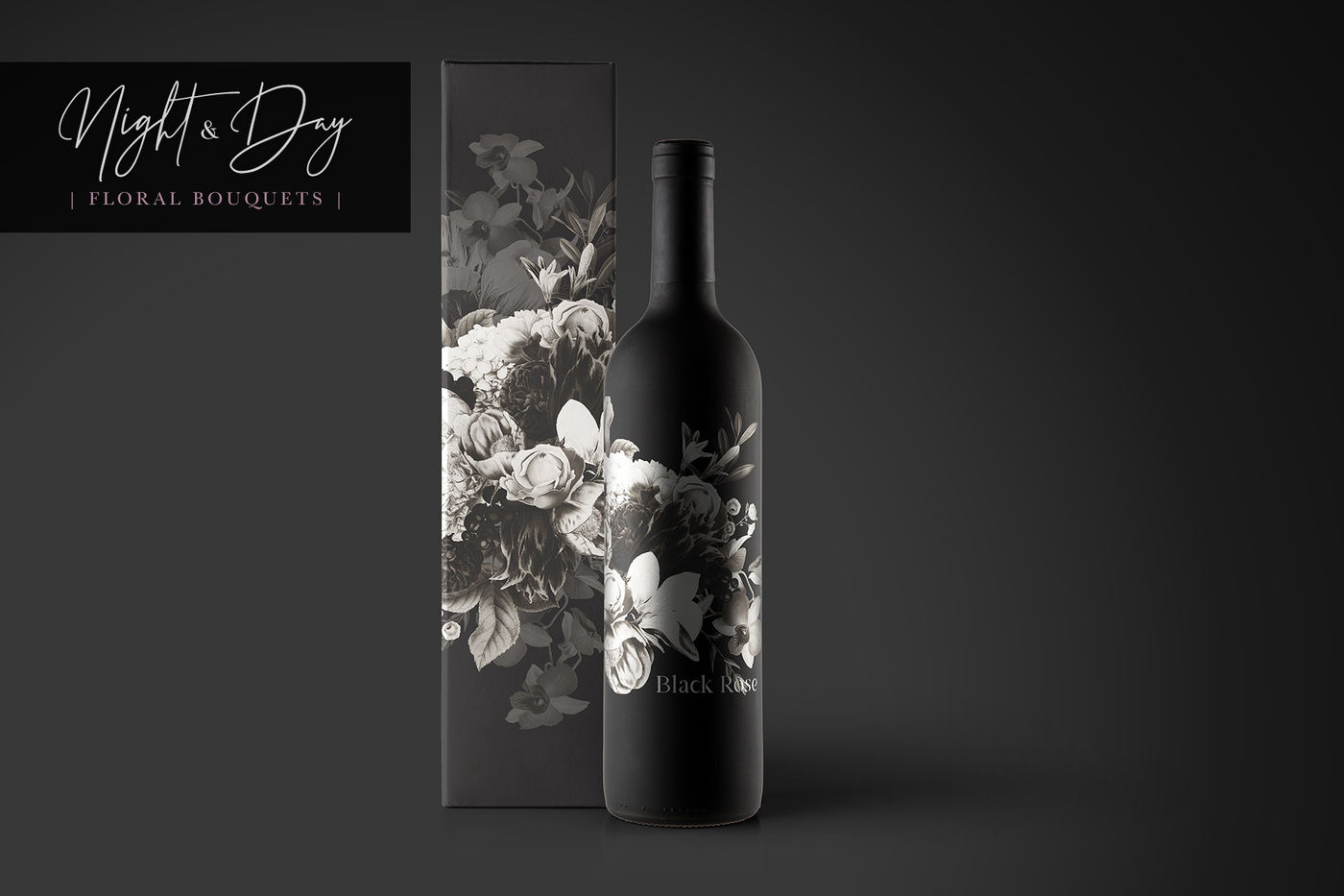 Download Black Glass Port Wine Bottle Mockup Yellowimages