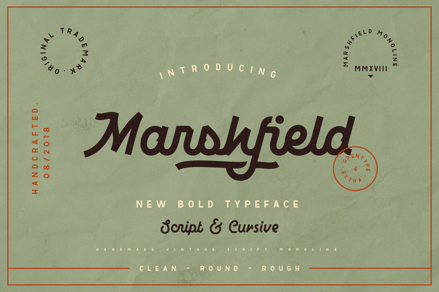 Marshfield Typeface By Af Studio Thehungryjpeg Com