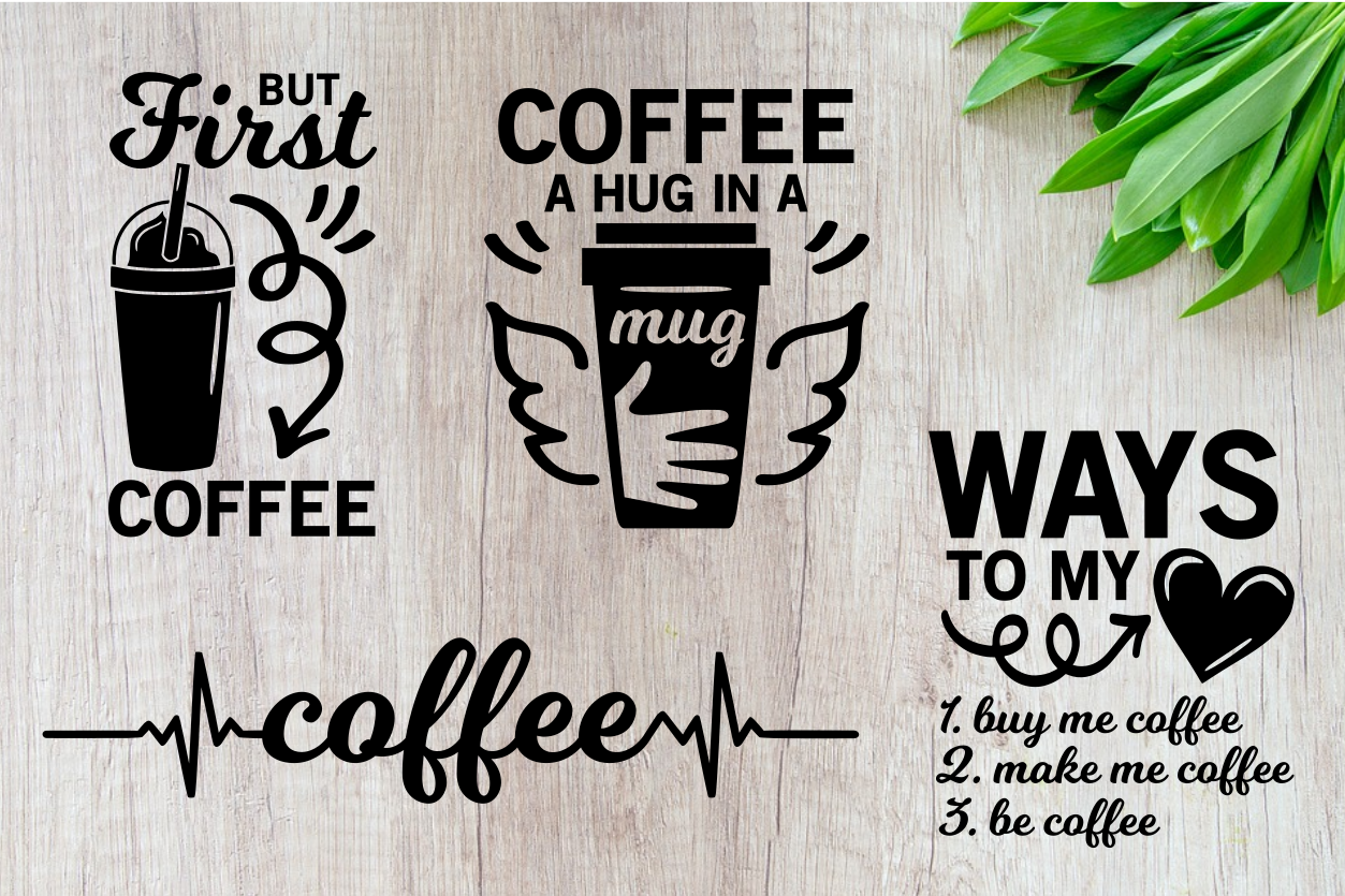 Download Coffee SVG Bundle By CrystalGiftsStudio | TheHungryJPEG.com