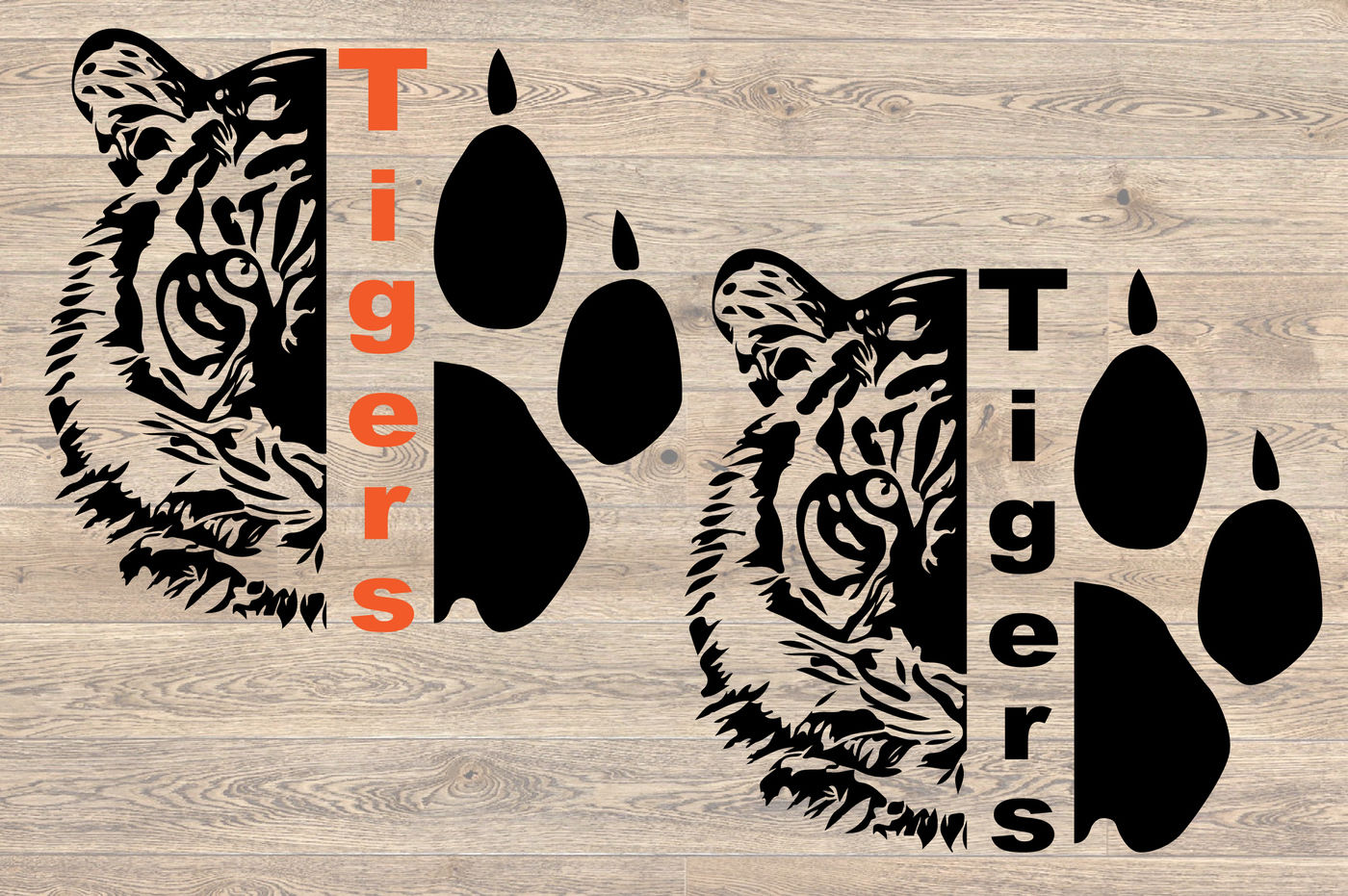 Tigers Head SVG wild football baseball basketball soccer 948S By