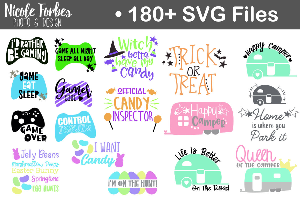 Download Mega SVG Bundle By Nicole Forbes Designs | TheHungryJPEG.com