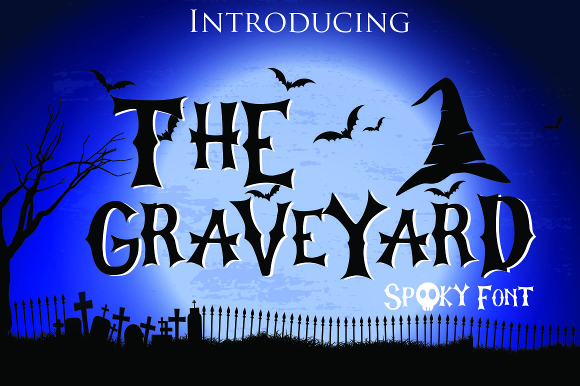 The Graveyard Spooky Font By Dmletter31 Thehungryjpeg Com