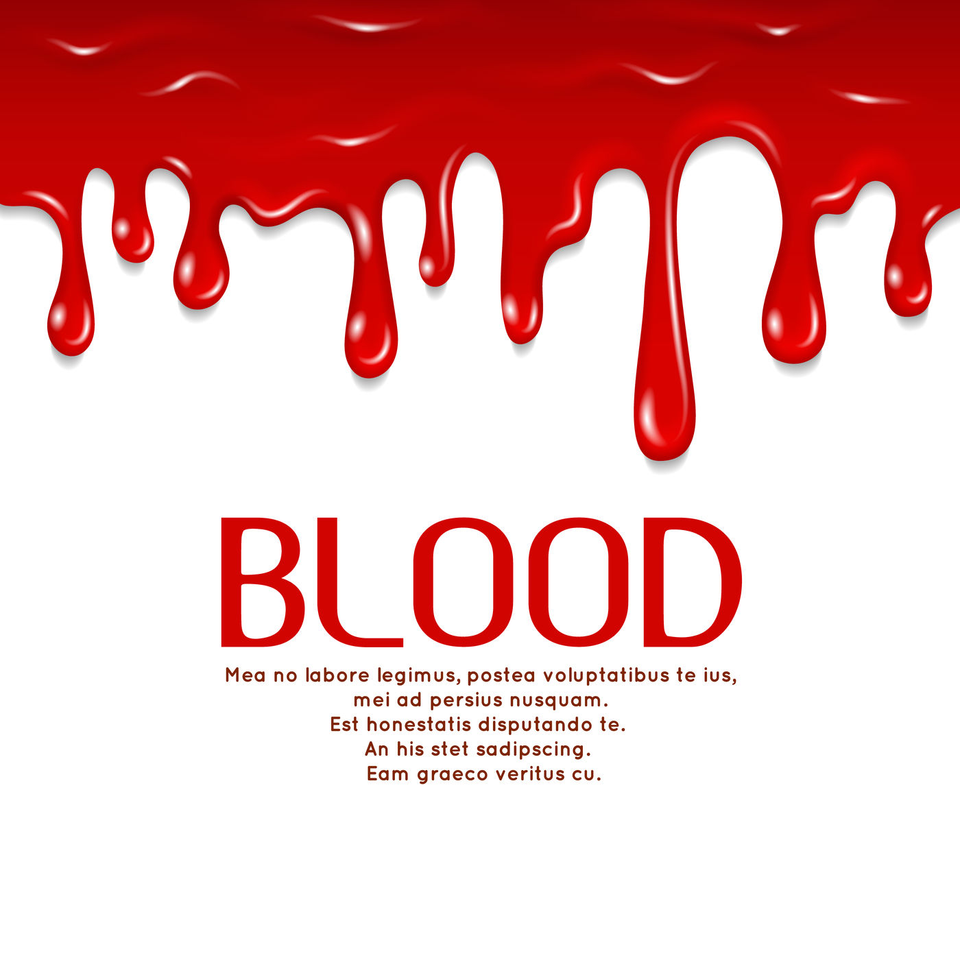 Dripping Seamless Blood Horror Vector Concept Illustration By Microvector Thehungryjpeg Com