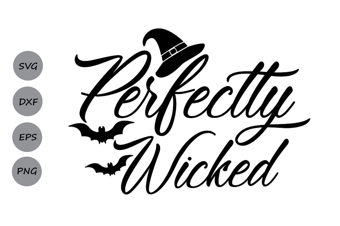 Iron On Wicked SVG Halloween SVG Something Wicked SVG Pumpkin SVG Cut File 