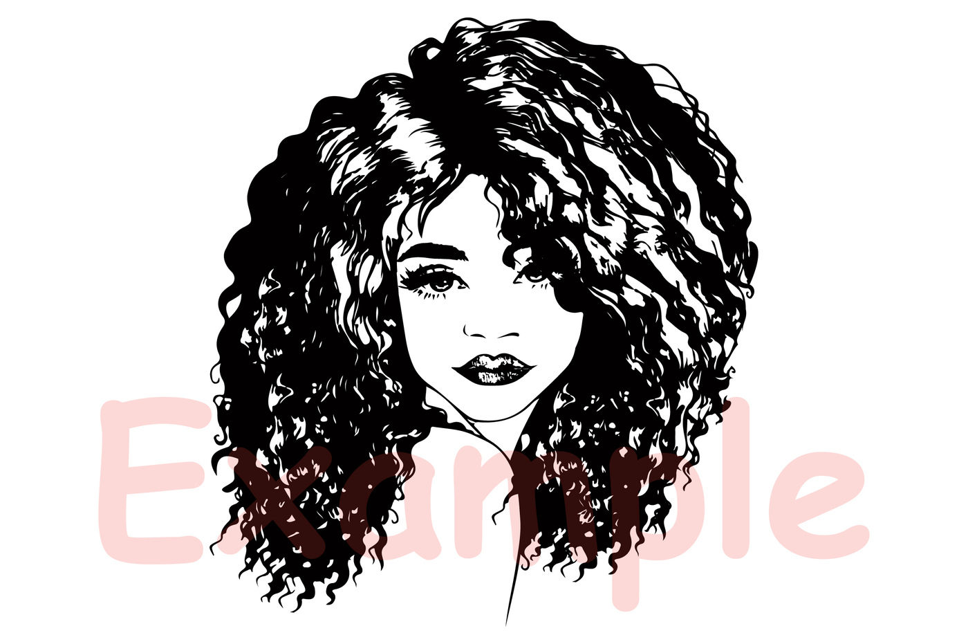 Download Free Svg Generator Exclusive Cut Files African American Black Woman Silhouette Svg