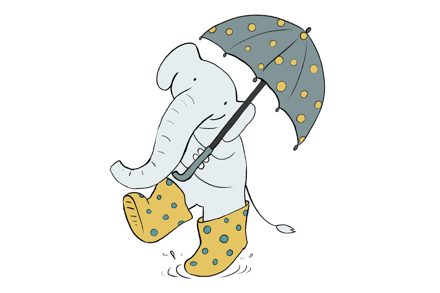 Download Baby Elephant | CLIP ART illustrations | PNG/JPEG By ...