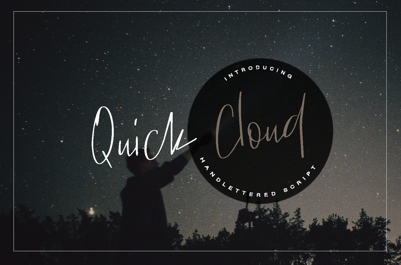 Quick Cloud Script Font By Tomy James Thehungryjpeg Com