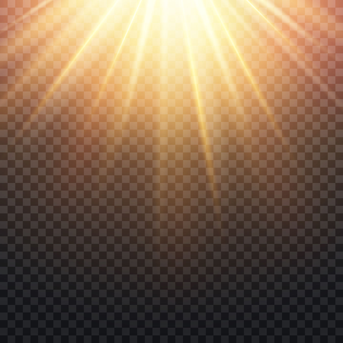 Realistic Transparent Yellow Sun Rays Warm Orange Flare Effect Isolat By Microvector Thehungryjpeg Com