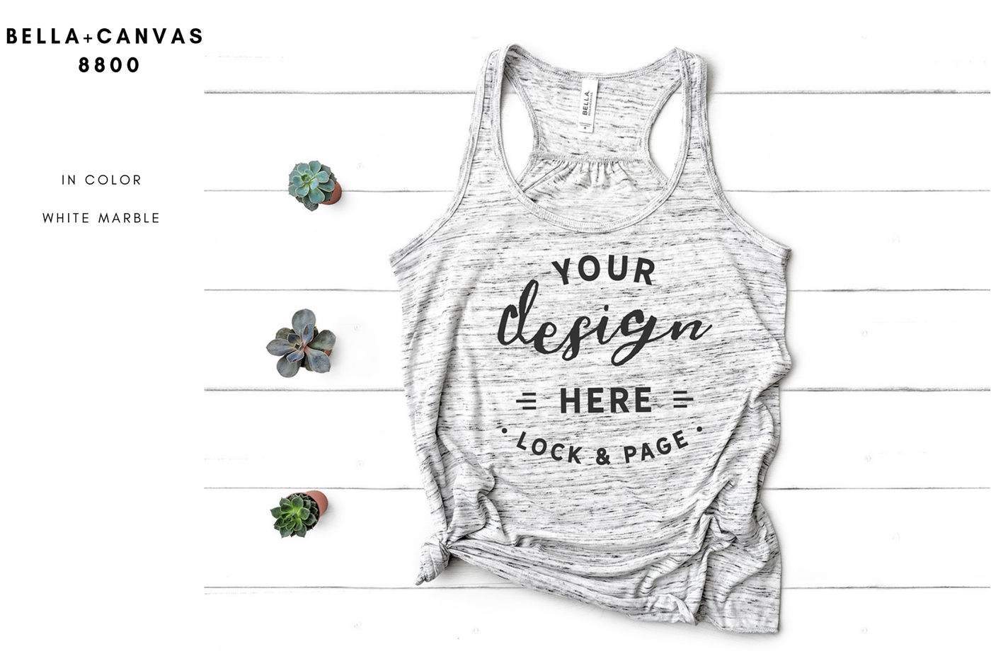 Download Bella Canvas T-Shirt Tank Top Mockup Mega Bundle Spring Summer By Lock and Page | TheHungryJPEG.com