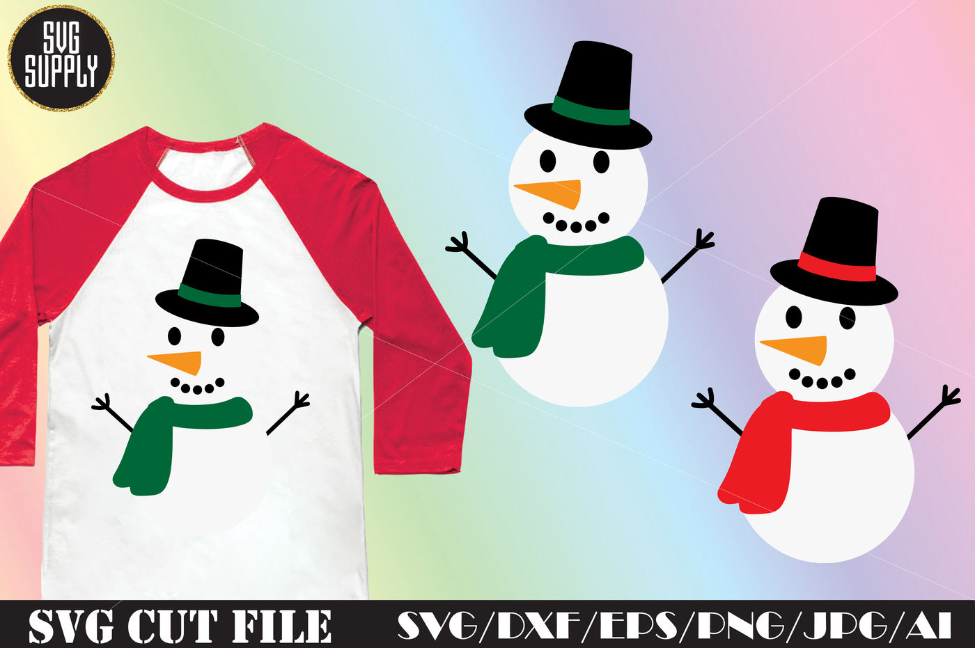 Snowman Svg Cut File By Svgsupply Thehungryjpeg Com