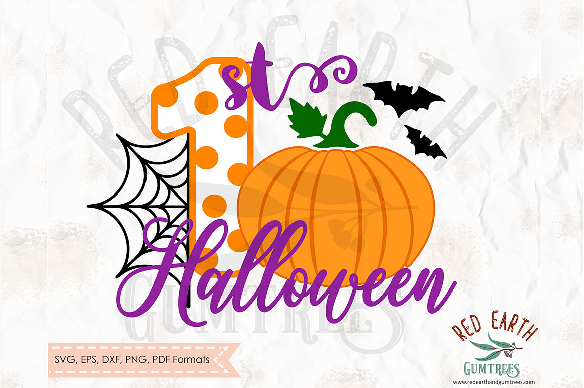 Download 1st Halloween shirt design SVG, PNG, EPS, DXF, PDF formats ...