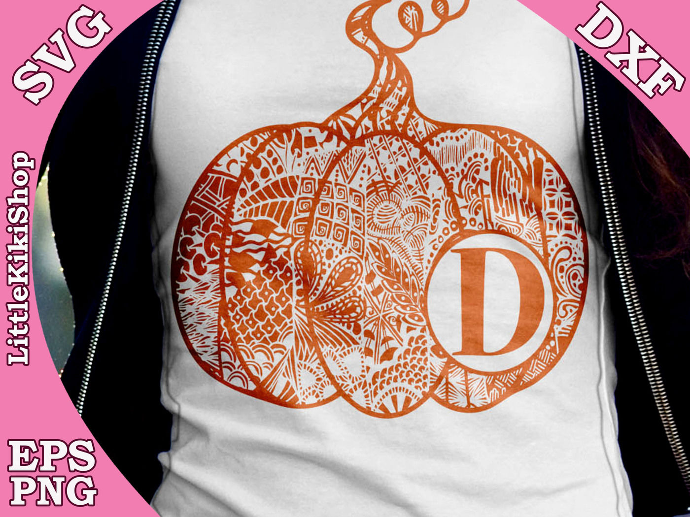 Download Pumpkin Monogram Svg, MANDALA PUMPKIN SVG,Thanksgiving Svg ...