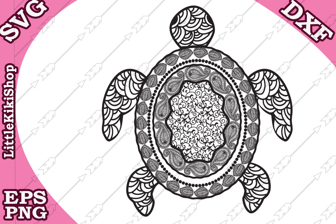 Free Free Mandala Turtle Svg 550 SVG PNG EPS DXF File