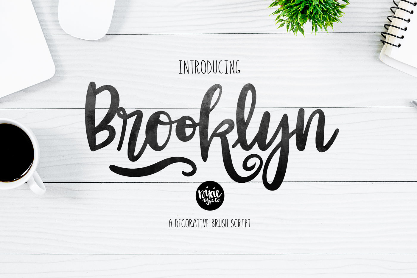Brooklyn Script Font By Dixie Type Co Thehungryjpeg Com
