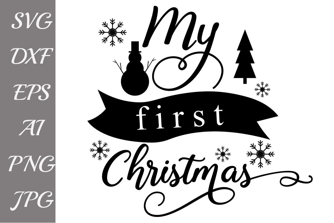 Free Free 165 Baby&#039;s First Christmas Svg Free SVG PNG EPS DXF File