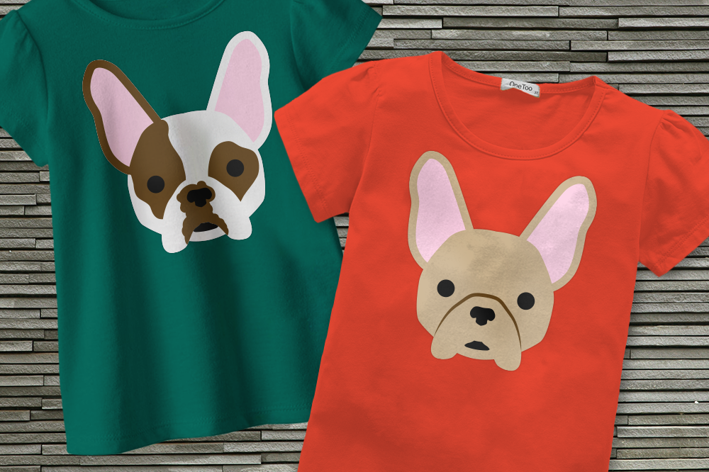 Download French Bulldog Face | SVG | PNG | DXF By Designed by Geeks | TheHungryJPEG.com