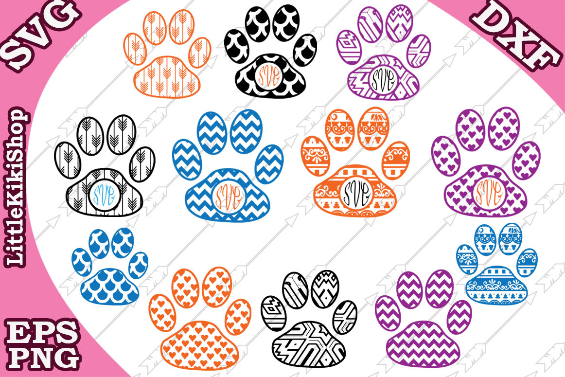 Free Free Paw Monogram Svg 491 SVG PNG EPS DXF File