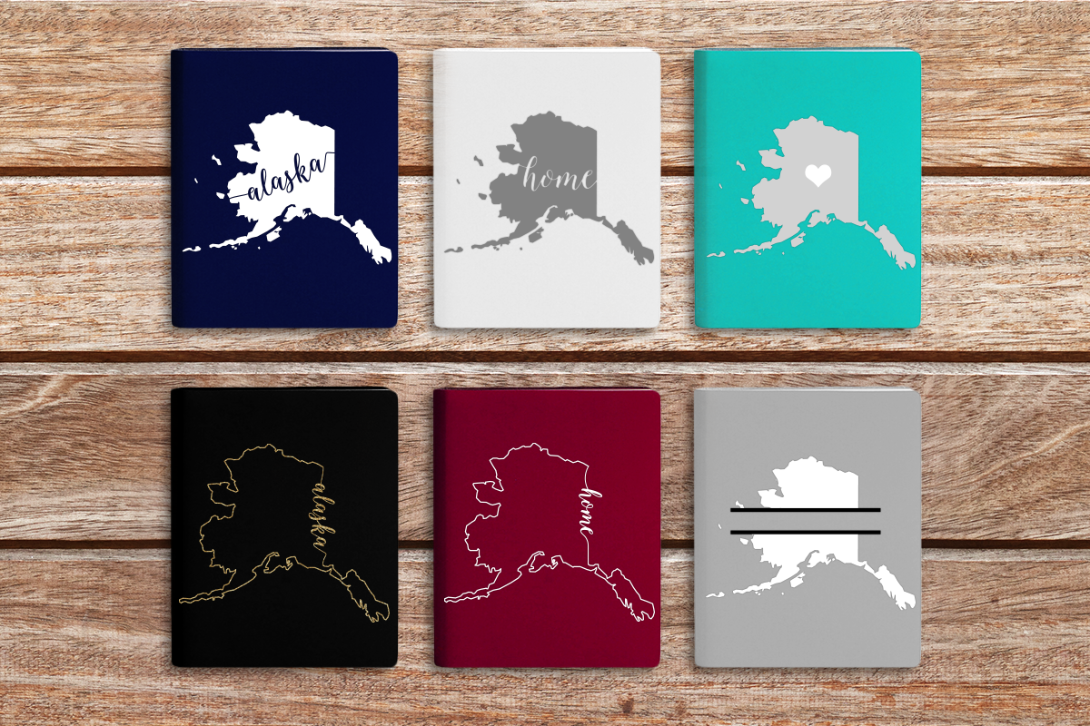 State Of Alaska Set Svg Png Dxf By Designed By Geeks Thehungryjpeg Com