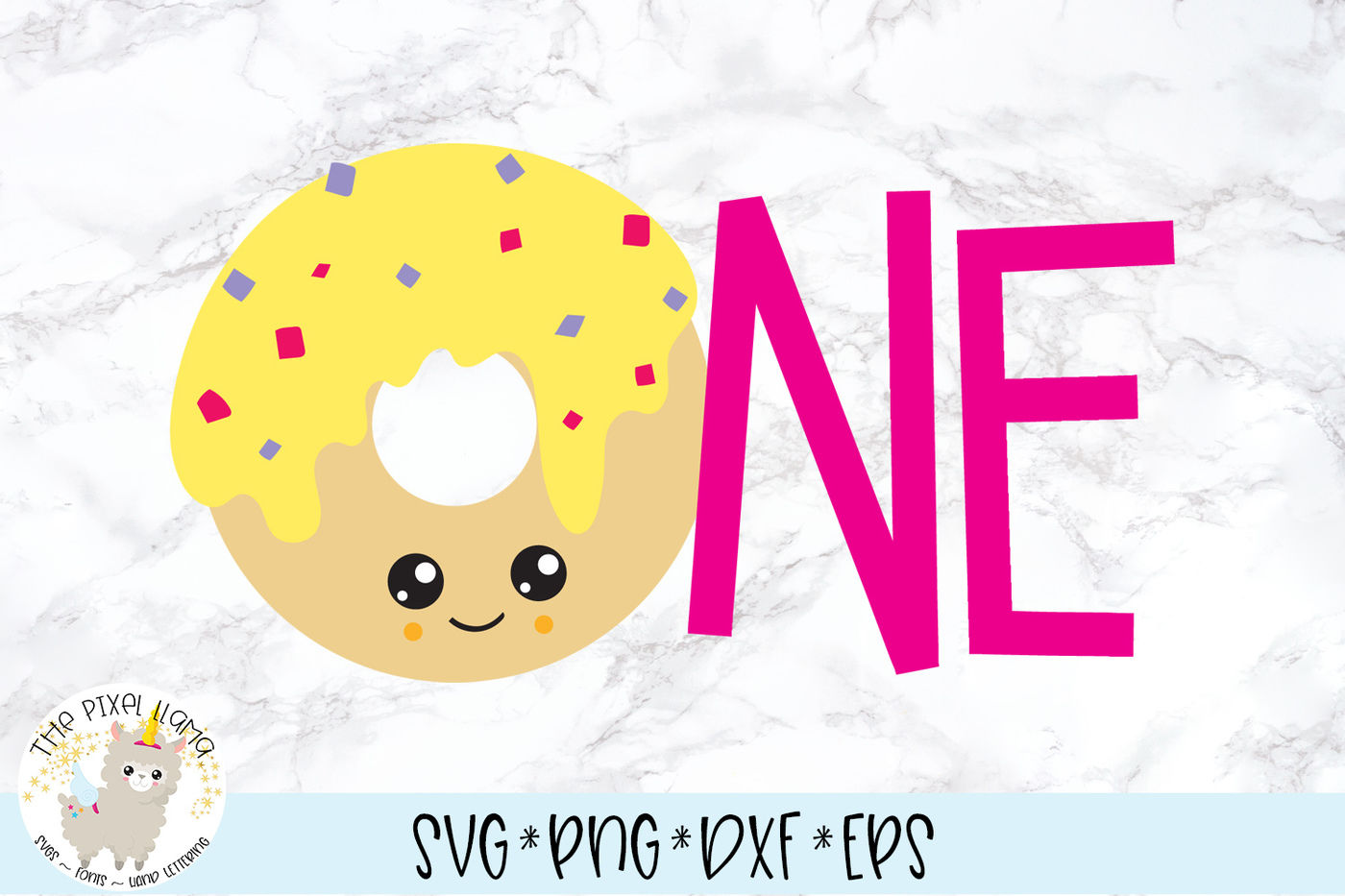 Instant Download Two Donut Birthday SVG Files Download 2nd Birthday Donut Bodysuit SVG Silhouette Cut Files Cricut Cut Files Print