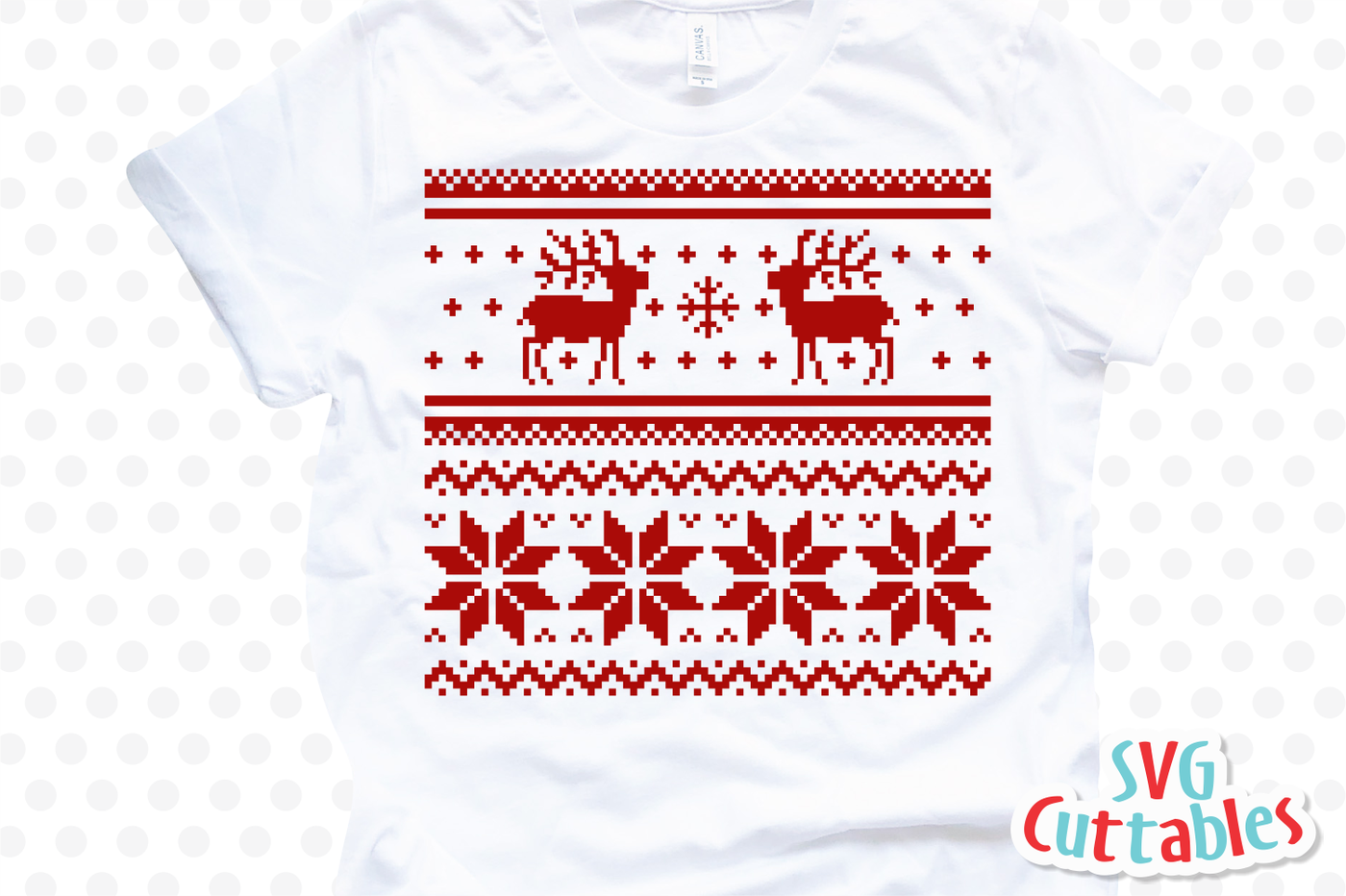 Download Christmas Sweater Bundle By Svg Cuttables | TheHungryJPEG.com