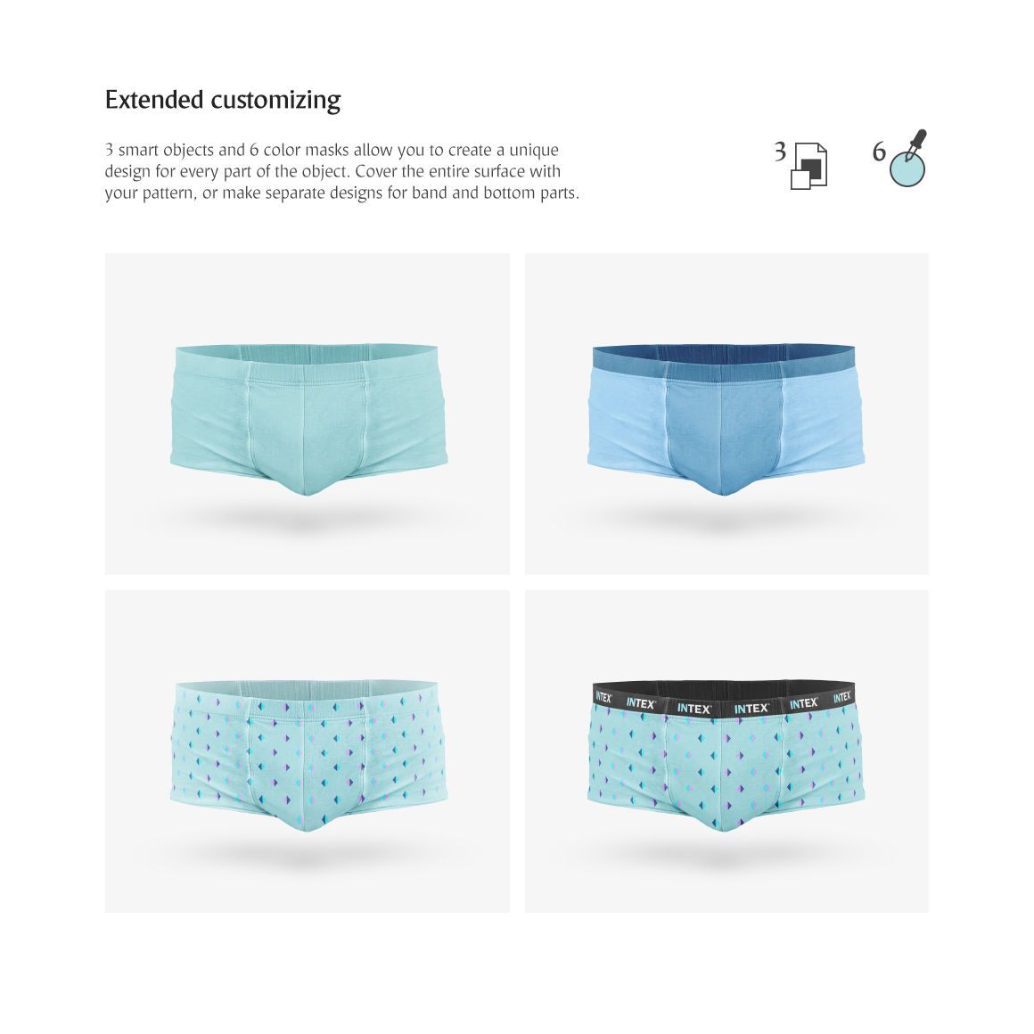 Download View Women`s Underwear Kit Mockup Front View Images ...