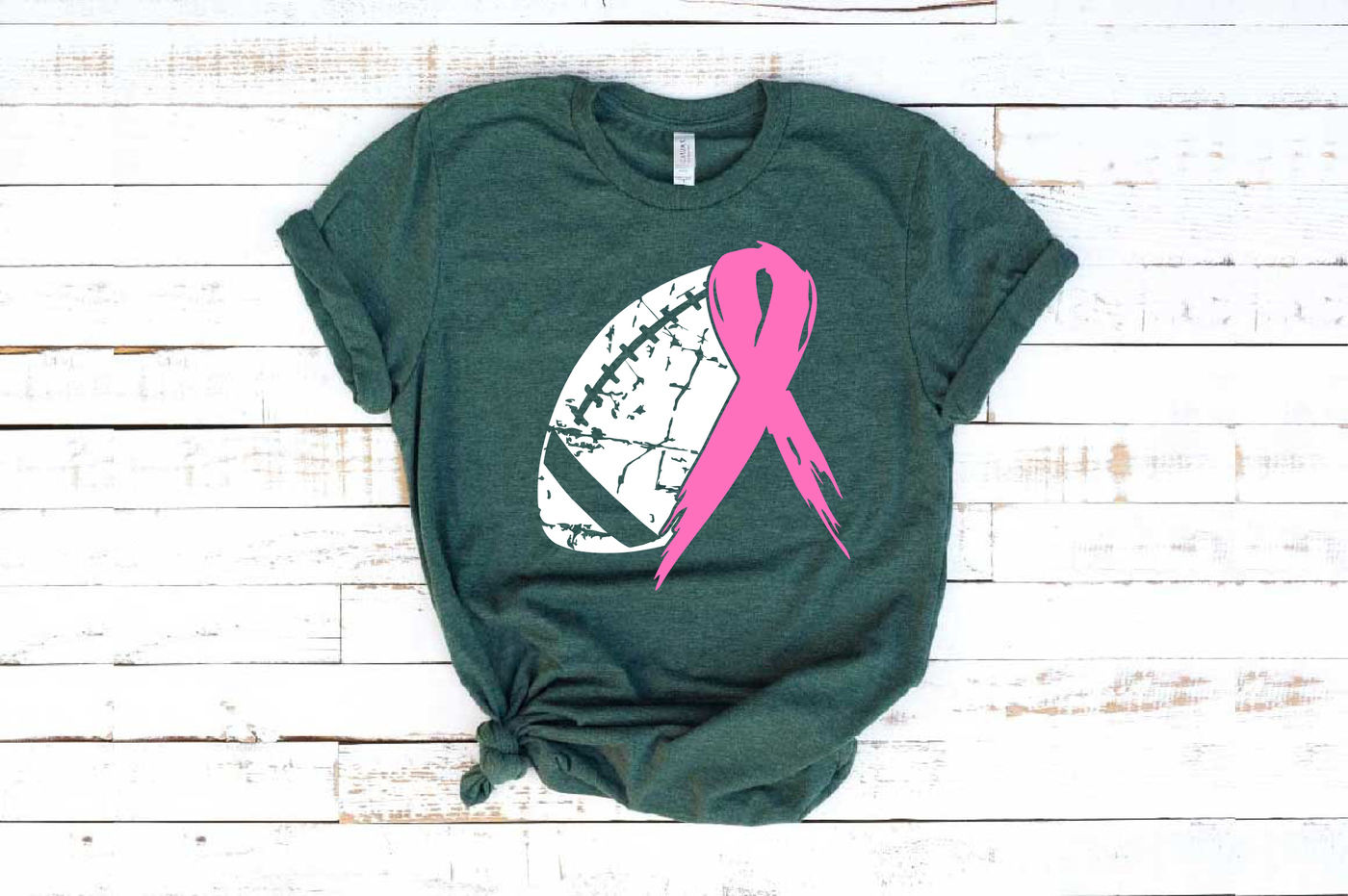Tackle Breast Cancer Football Slang Cancer Awareness Unisex T-Shirt