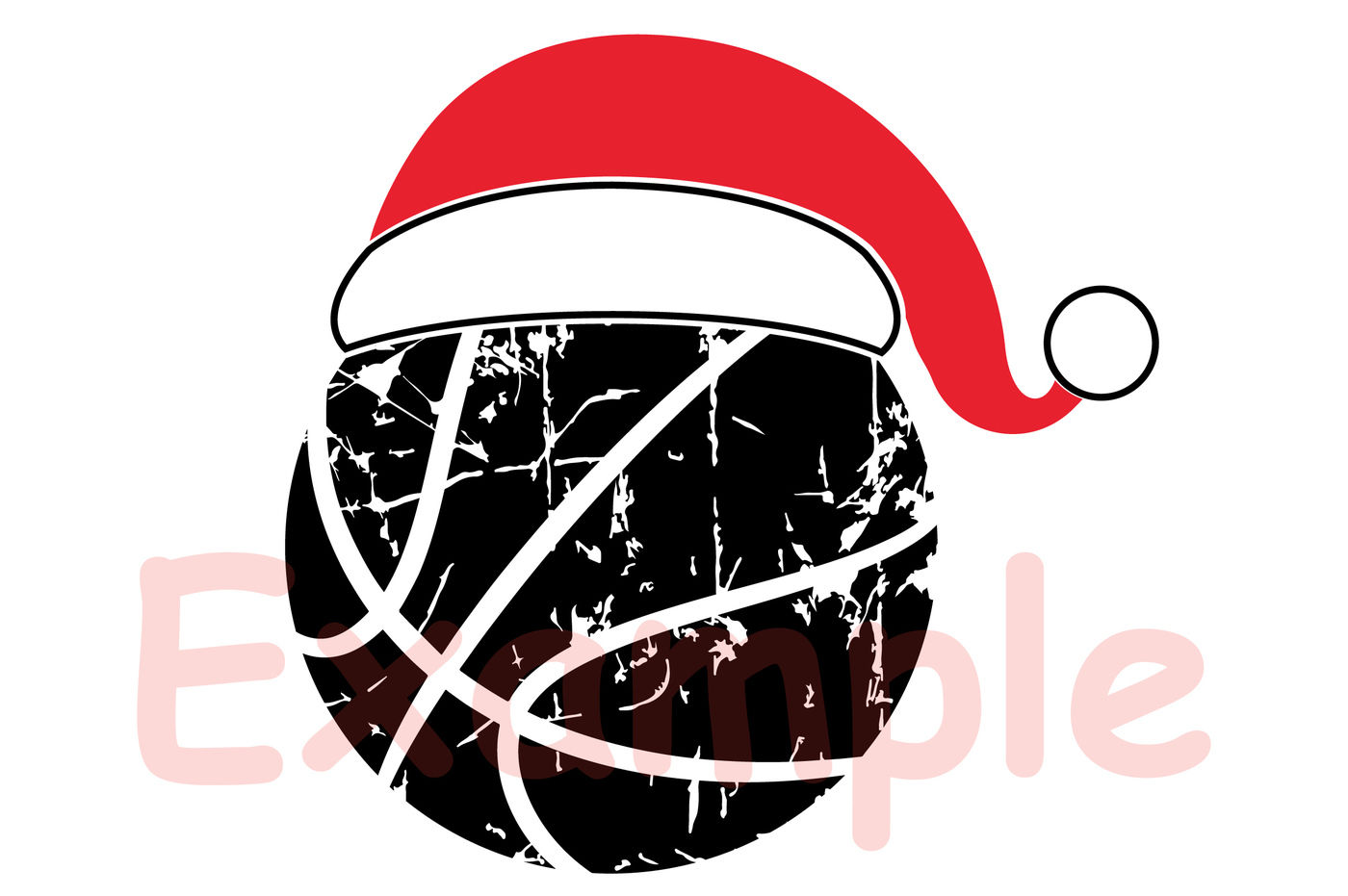 Santa Basketball Hat Christmas Svg Elf Sweater 1043s By Hamhamart Thehungryjpeg Com