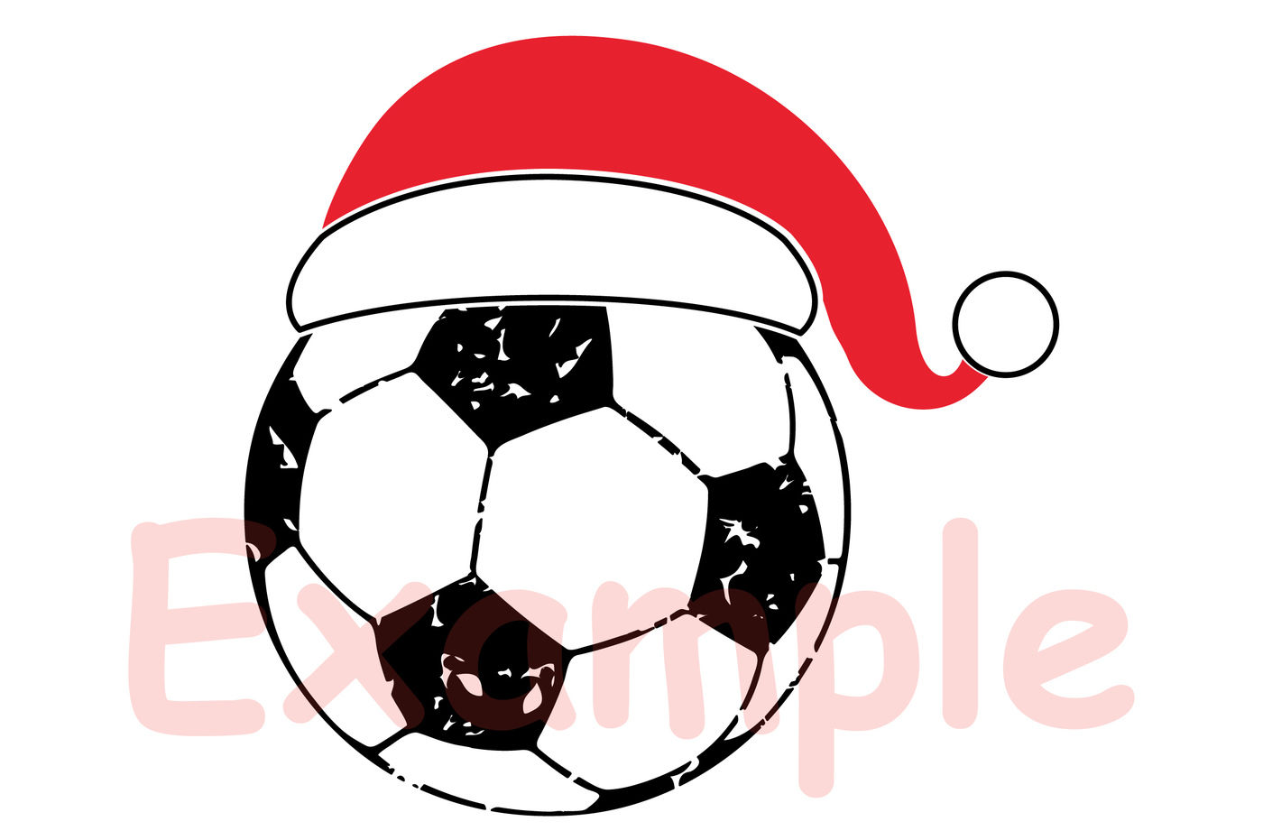 Santa Soccer Hat Christmas Svg Elf Sweater 1044s By Hamhamart Thehungryjpeg Com